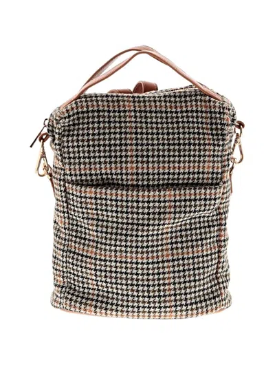 Pre-owned A New Day Leather Backpack In Brown