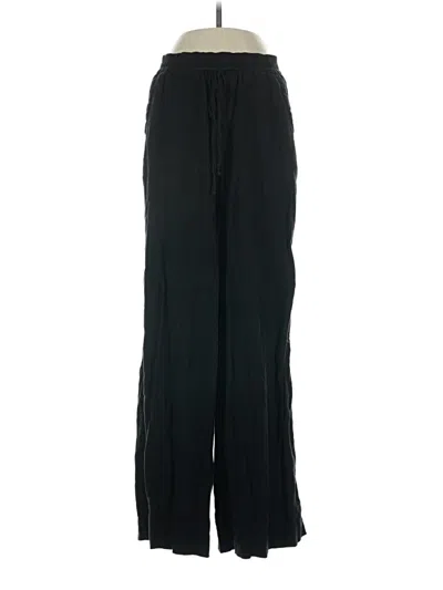 Pre-owned A New Day Linen Pants In Black
