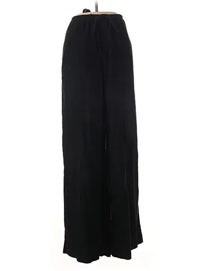 Pre-owned A New Day Linen Pants In Black