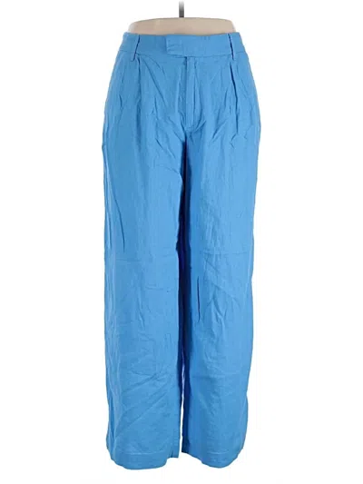 Pre-owned A New Day Linen Pants In Blue