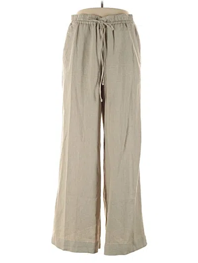 Pre-owned A New Day Linen Pants In Brown
