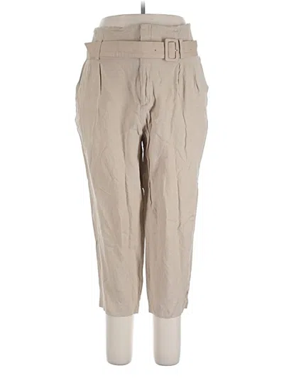 Pre-owned A New Day Linen Pants In Brown