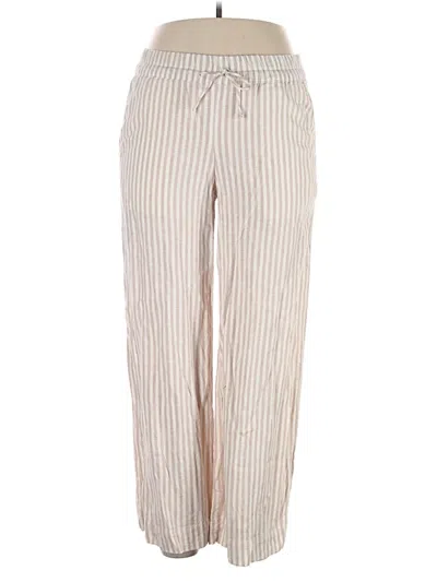 Pre-owned A New Day Linen Pants In Gold