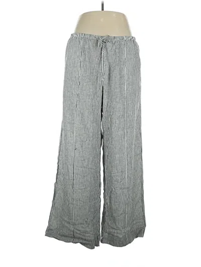 Pre-owned A New Day Linen Pants In Gray