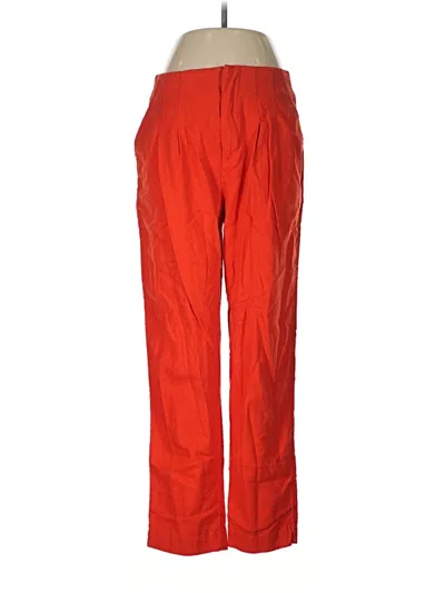 Pre-owned A New Day Linen Pants In Red