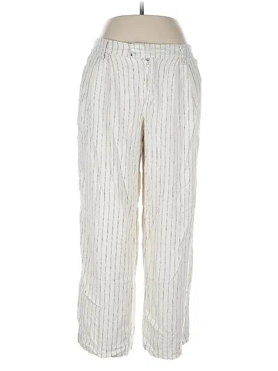 Pre-owned A New Day Linen Pants In Silver