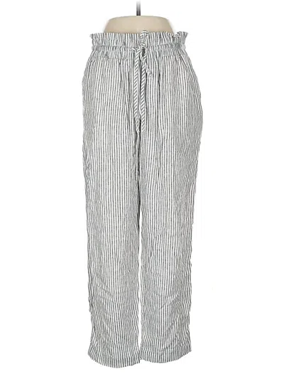 Pre-owned A New Day Linen Pants In Silver