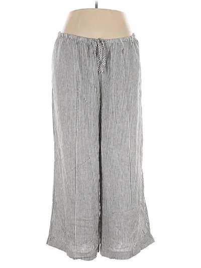 Pre-owned A New Day Linen Pants In Silver