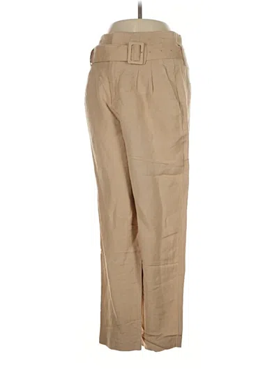 Pre-owned A New Day Linen Pants In Tan