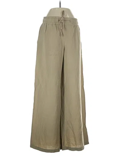 Pre-owned A New Day Linen Pants In Tan