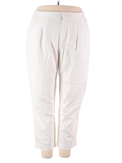 Pre-owned A New Day Linen Pants In White