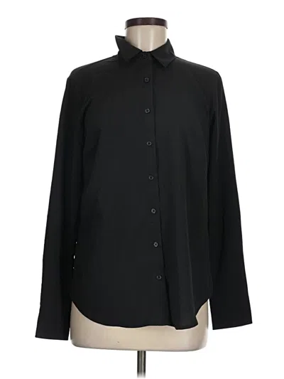 Pre-owned A New Day Long Sleeve Blouse In Black