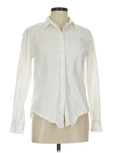 Pre-owned A New Day Long Sleeve Blouse In Ivory