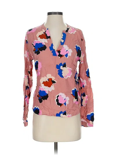 Pre-owned A New Day Long Sleeve Blouse In Pink