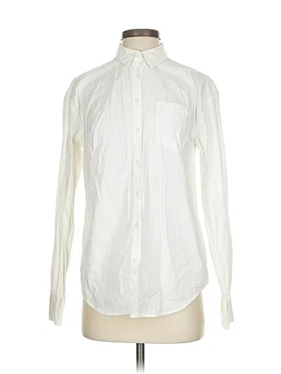 Pre-owned A New Day Long Sleeve Button Down Shirt In White