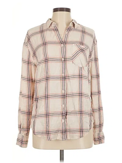 Pre-owned A New Day Long Sleeve Button Down Shirt In White