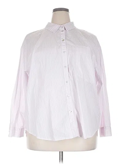 Pre-owned A New Day Long Sleeve Button Down Shirt In White