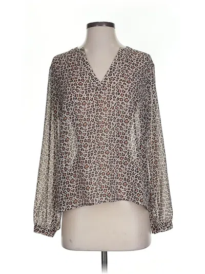 Pre-owned A New Day Long Sleeve T-shirt In Brown