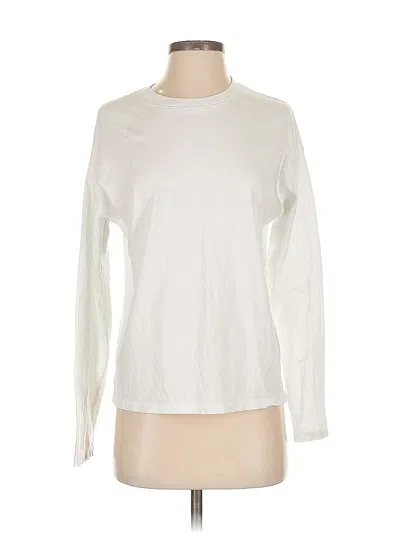 Pre-owned A New Day Long Sleeve T-shirt In White