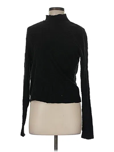 Pre-owned A New Day Long Sleeve Top Black Turtleneck Tops