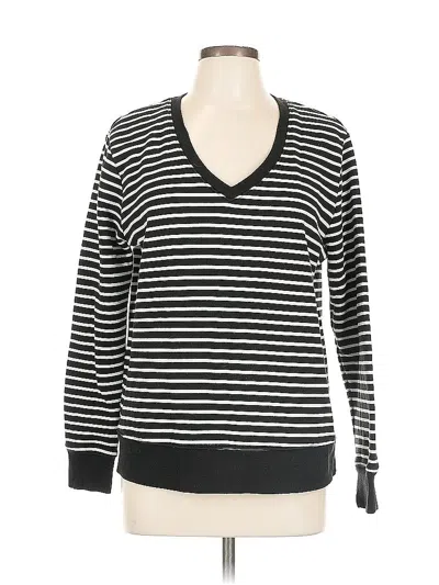 Pre-owned A New Day Long Sleeve Top Black V-neck Tops