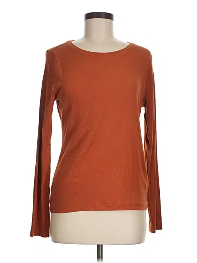 Pre-owned A New Day Long Sleeve T-shirt In Brown