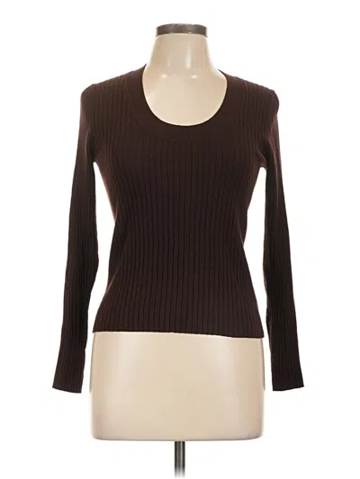 Pre-owned A New Day Long Sleeve T-shirt In Brown