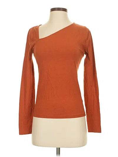 Pre-owned A New Day Long Sleeve T-shirt In Orange