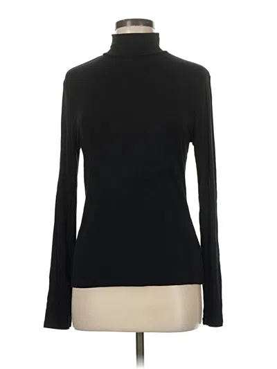 Pre-owned A New Day Long Sleeve Turtleneck In Black