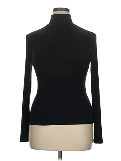Pre-owned A New Day Long Sleeve Turtleneck In Black