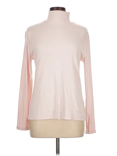 Pre-owned A New Day Long Sleeve Turtleneck In Pink