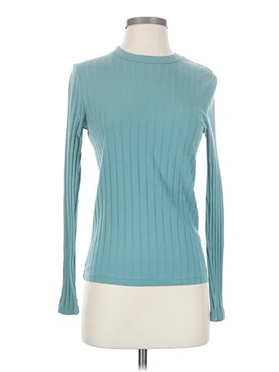 Pre-owned A New Day Long Sleeve Turtleneck In Teal