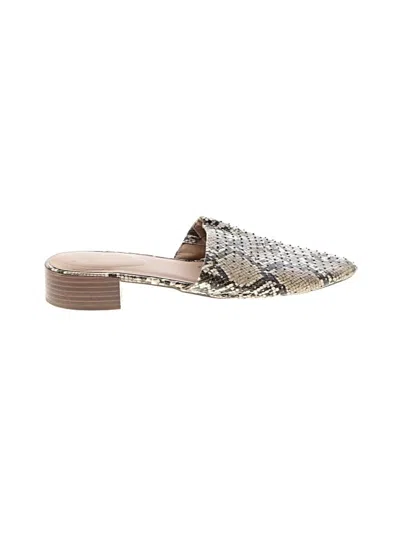 Pre-owned A New Day Mule/clog In Silver
