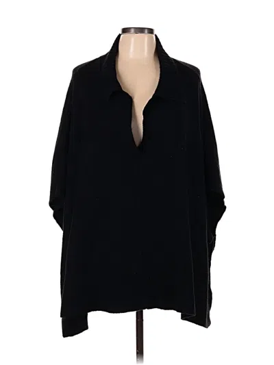 Pre-owned A New Day Poncho In Black