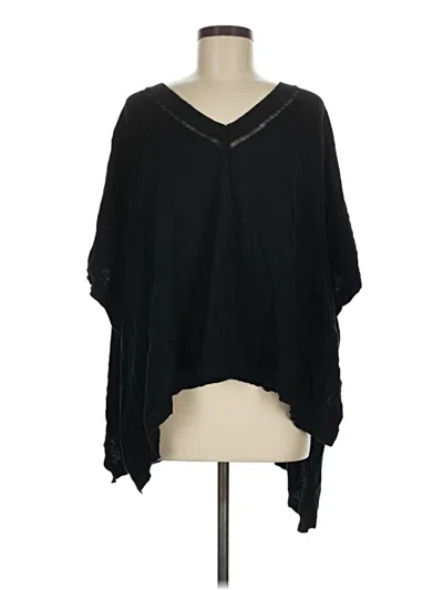 Pre-owned A New Day Poncho In Black