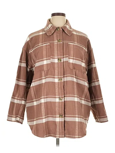 Pre-owned A New Day Poncho In Brown