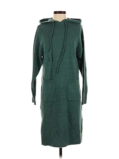 Pre-owned A New Day Poncho In Green