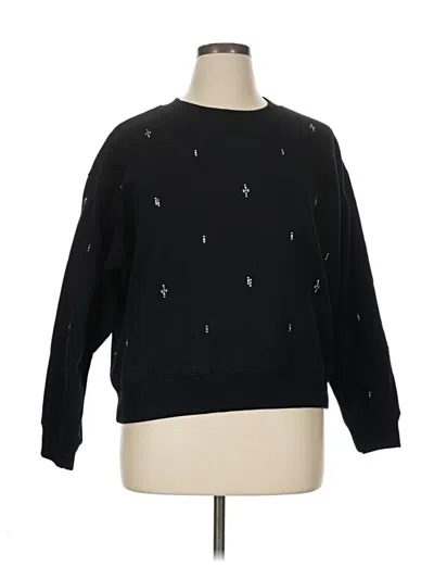 Pre-owned A New Day Pullover Sweater In Black