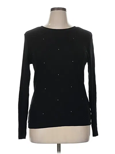 Pre-owned A New Day Pullover Sweater In Black