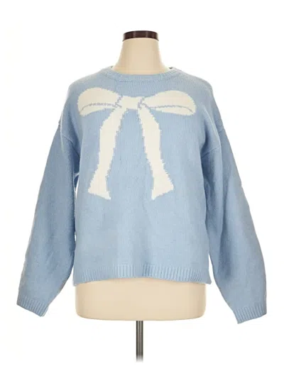 Pre-owned A New Day Pullover Sweater In Blue