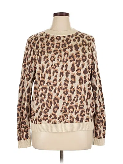 Pre-owned A New Day Pullover Sweater In Brown