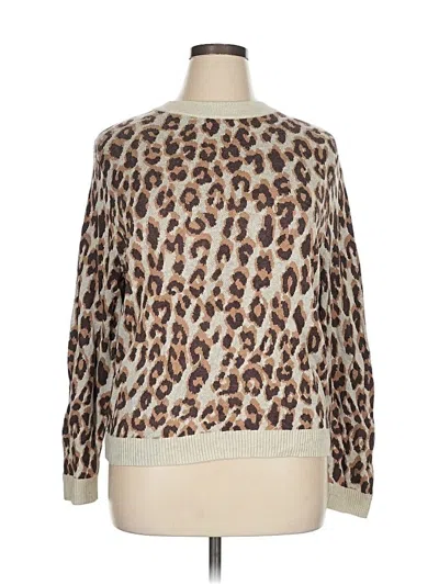 Pre-owned A New Day Pullover Sweater In Brown