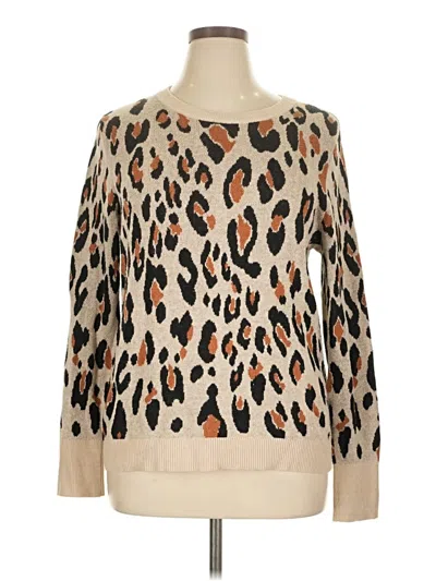 Pre-owned A New Day Pullover Sweater In Brown