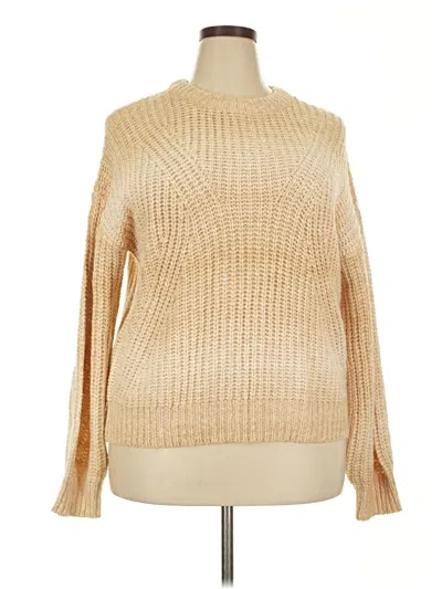 Pre-owned A New Day Pullover Sweater In Brown