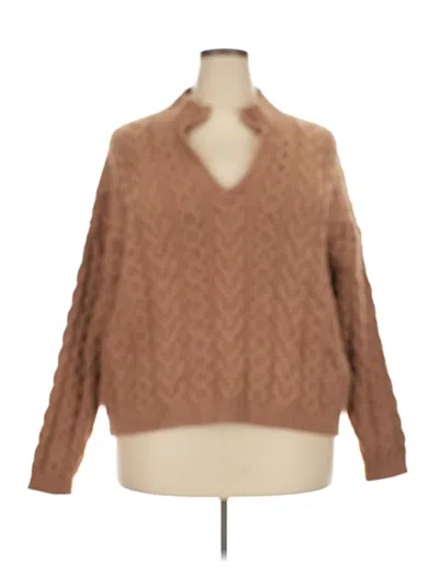 Pre-owned A New Day Pullover Sweater In Brown