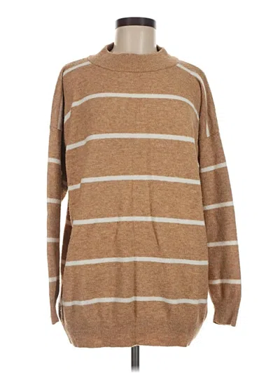 Pre-owned A New Day Pullover Sweater In Brown