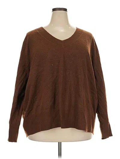 Pre-owned A New Day Pullover Sweater In Brown