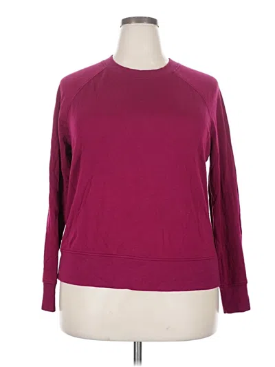 Pre-owned A New Day Pullover Sweater In Burgundy