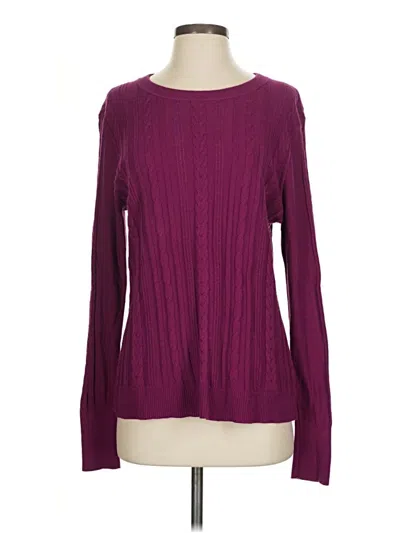 Pre-owned A New Day Pullover Sweater In Burgundy