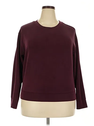 Pre-owned A New Day Pullover Sweater In Burgundy